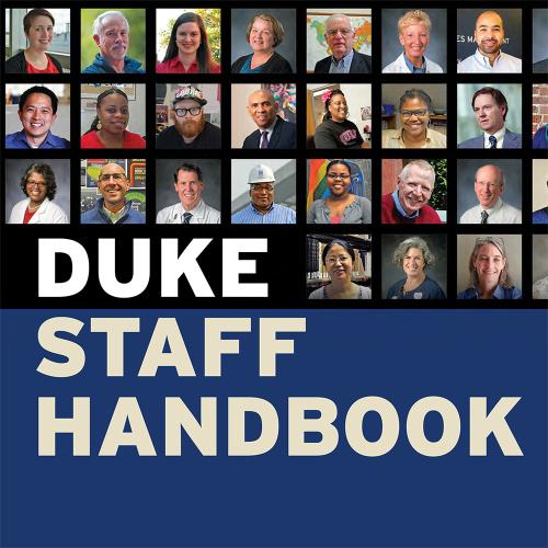 Duke Staff Handbook cover